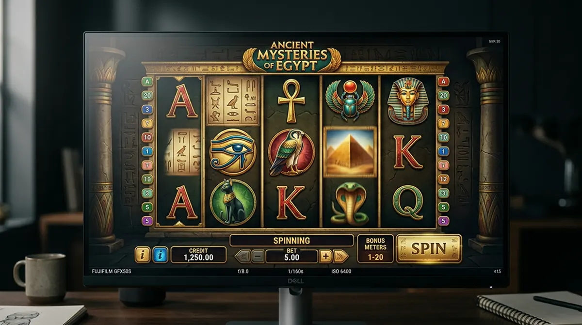 Slot-Auswahl mit Book of Dead, Eye of Horus und Gates of Olympus – Bonus-Slots für 150 Freispiele