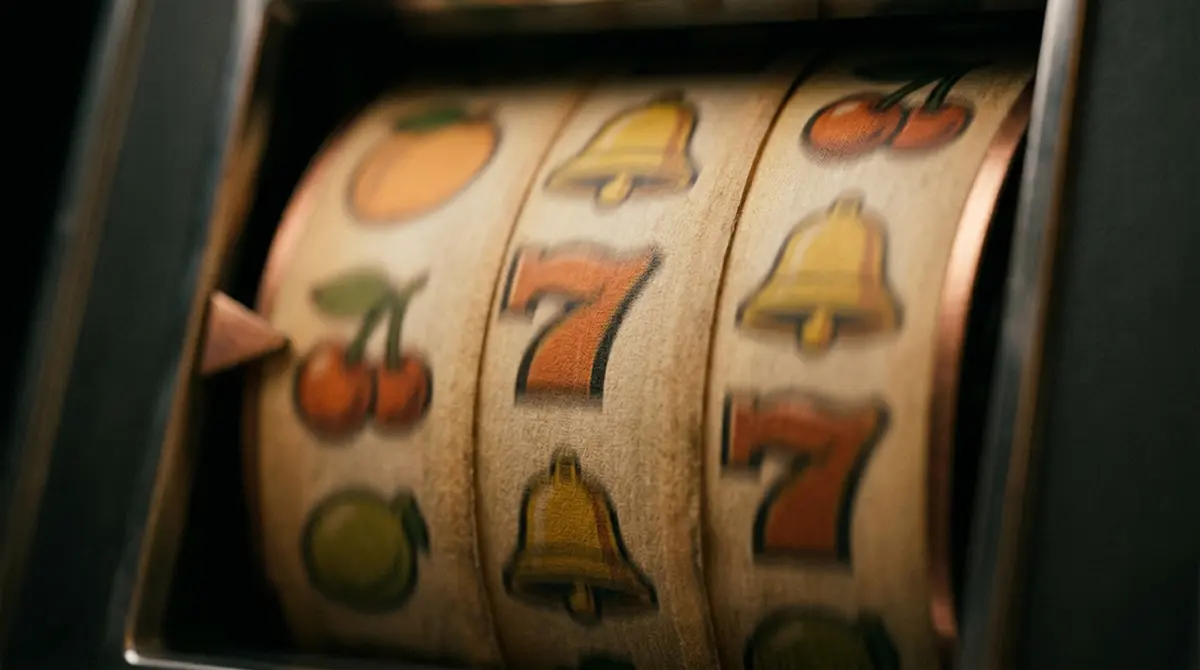 Neutrale Walzen eines Spielautomaten ohne Markenzeichen für Freispiele ohne Einzahlung