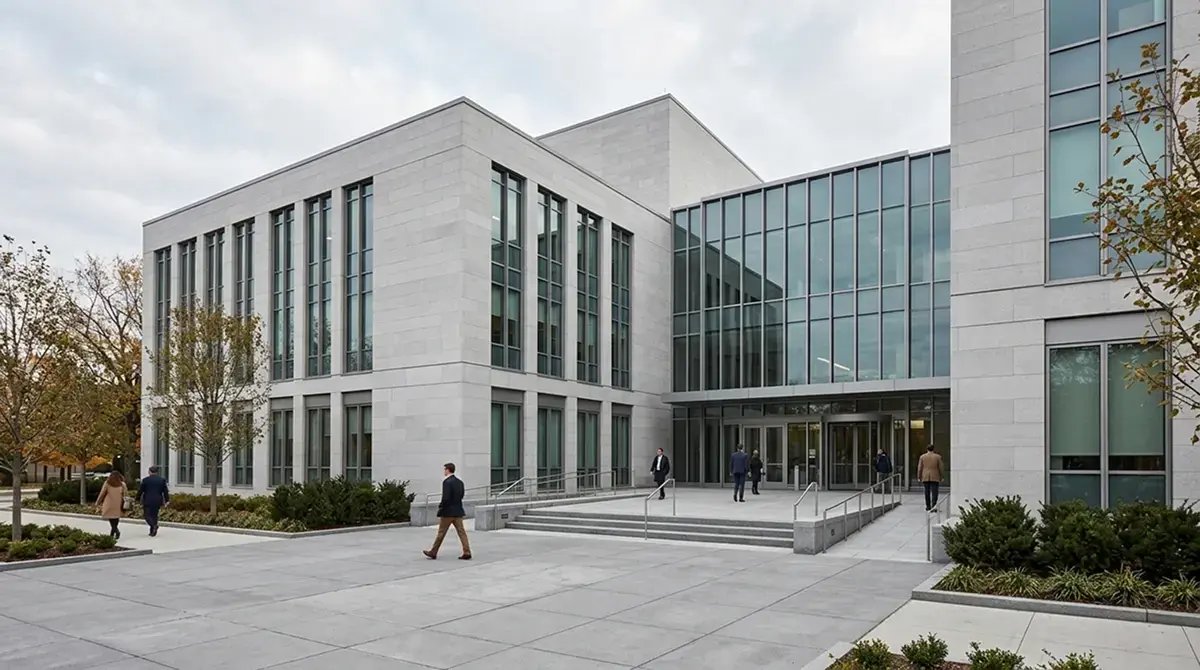 GGL-Logo und Gemeinsame Glücksspielbehörde der Länder Gebäude in Halle Saale