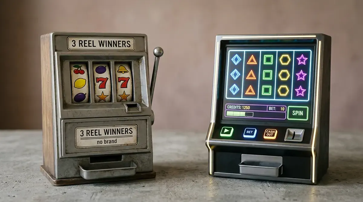 Klassische und moderne Spielautomaten im Gratis-Modus vergleichen