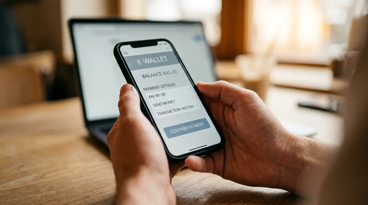 Einzahlung mit dem MiFinity eWallet über das Smartphone