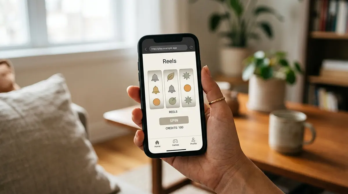 Mobiles Spiel im Online-Casino ohne Ausweis im Browser am Smartphone