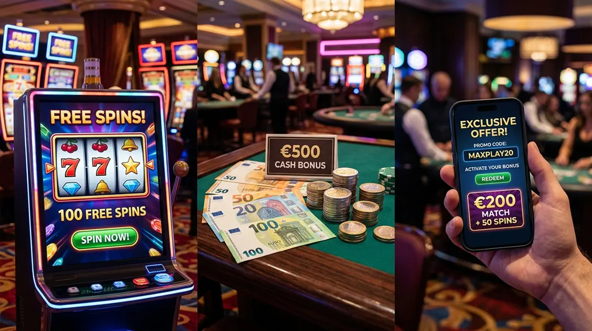 Verschiedene Arten von Casino-Boni ohne Einzahlung