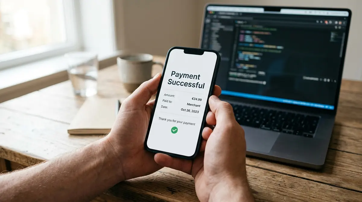 Einzahlung per digitaler Geldbörse im Online Casino am Smartphone